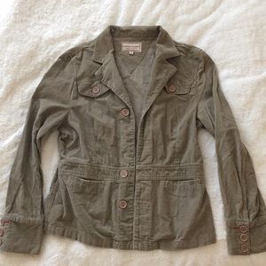 Army Green corduroy jacket